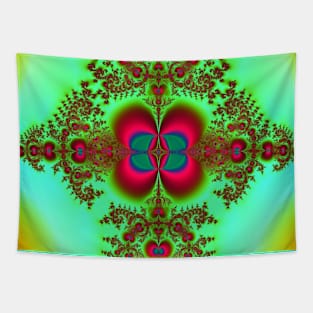 Bohemian Rapture Fractal Abstract Tapestry