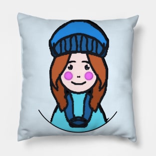 Cute girl Pillow