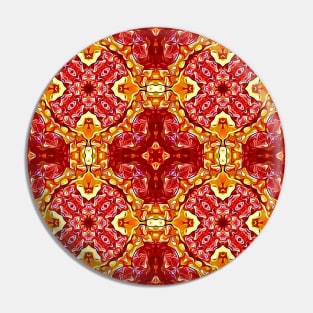 Pepperoni Pizza Pattern 3 Pin