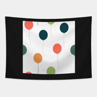 Bright and Happy Balloons Tapestry