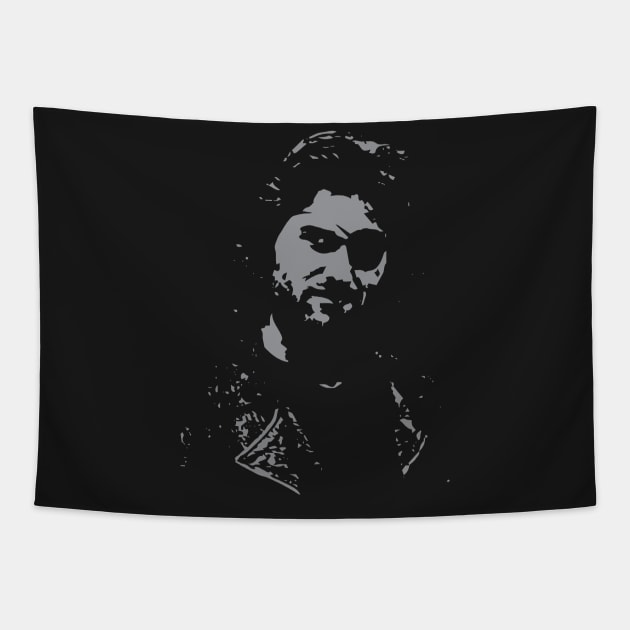 snake plissken Tapestry by horrorshirt