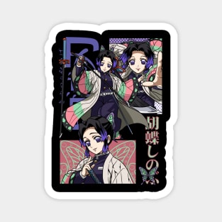 Demon Slayer Shinobu Insect Hashira Art Magnet