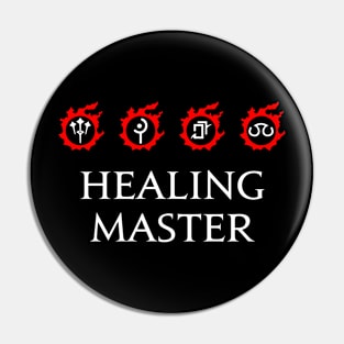 Healing Master - For Warriors of Light & Darkness Pin