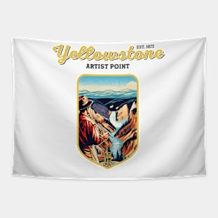 USA - NATIONAL PARK - YELLOWSTONE - Yellowstone Artists Point -36 Tapestry