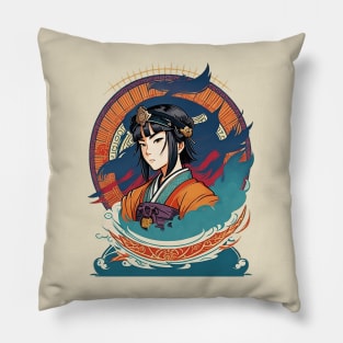 The Spirit of the Dragon Pillow