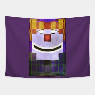 Watercollor Clown Tapestry