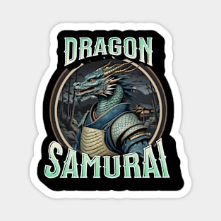 Dragon Samurai Magnet