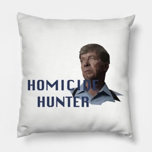 Geometric Joe Kenda - Homicide Hunter Pillow