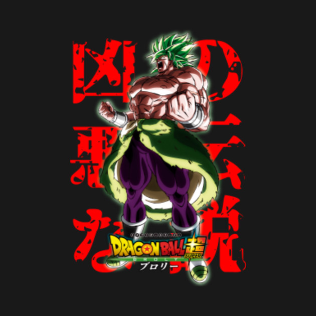 dragon ball super broly movie t shirt