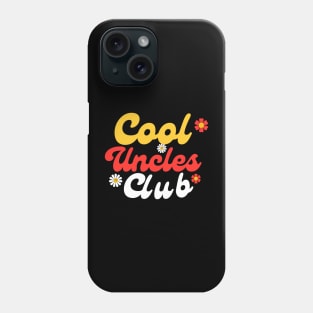 Pocket Cool Uncles Club, Pregnancy Announcement For Uncle Phone Case