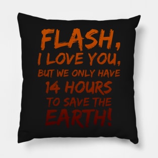 Flash, I love you... Pillow