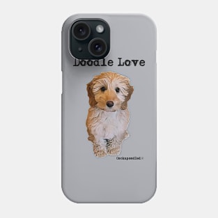 Doodle Dog Love Phone Case