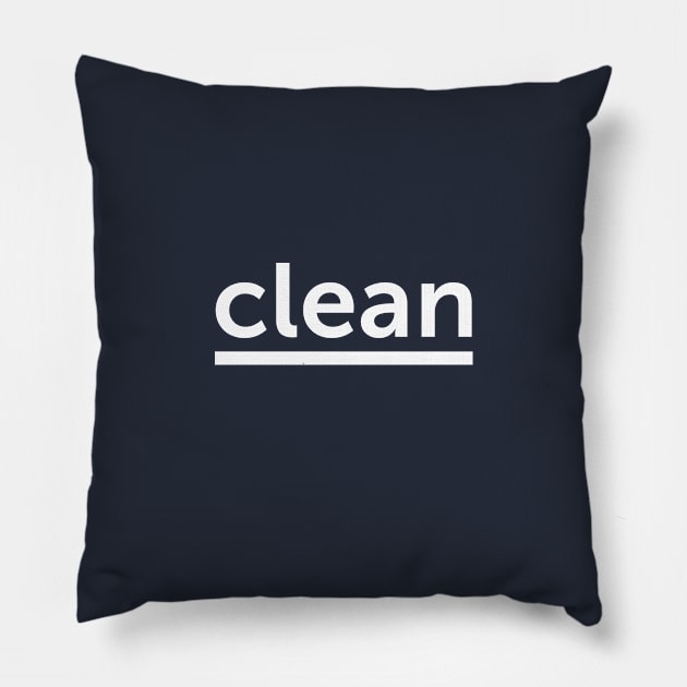 Clean Pillow by MaknArt