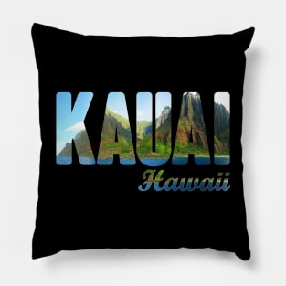 Kauai Hawaii Beach  Summer Funny Design Pillow