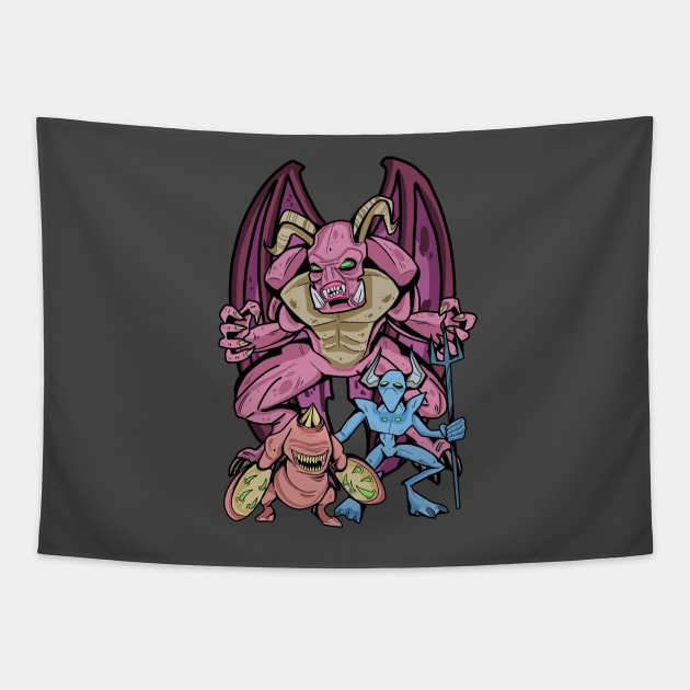 Pitiful creatures! Tapestry by ThrashHeavy