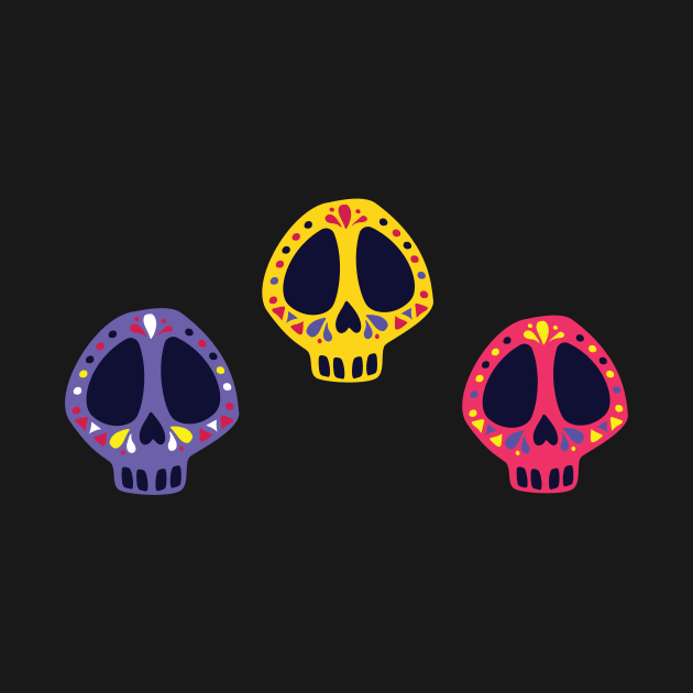 Halloween Sugarskulls by edwardecho