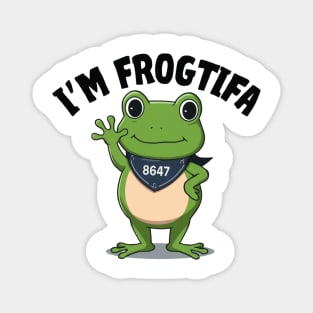 Portland-Frog Magnet