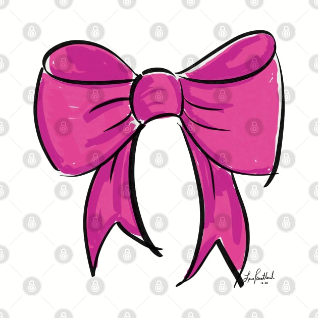 Pink Bow by loeye