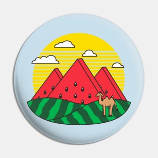 The Great Watermelons of Egypt Pin