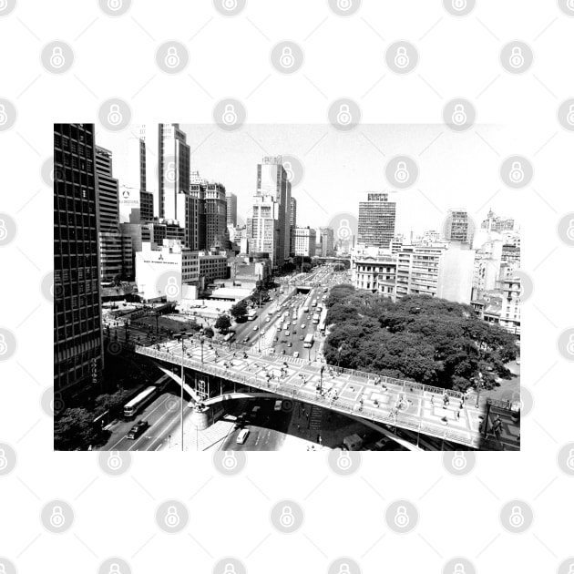 Vintage photo of Sao Paulo Brazil by In Memory of Jerry Frank