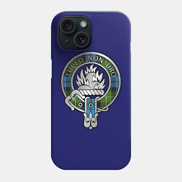 Clan MacKenzie Crest & Tartan Phone Case by Taylor'd Designs