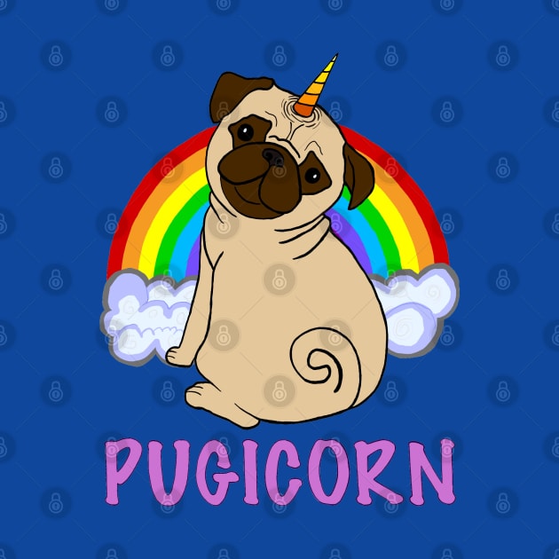 Pugicorn by FivePugs