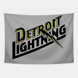Vintage Detroit Lightning Hockey Tapestry