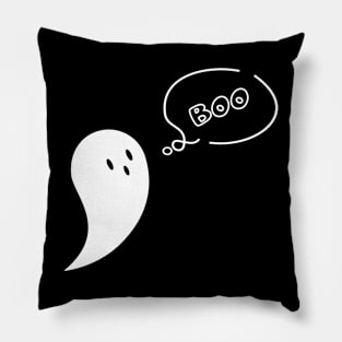 Adventures of the Funny Little Ghost! Pillow