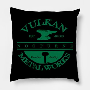 Vulkan - Metal Works Pillow