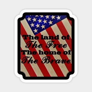 The Land of the free Magnet