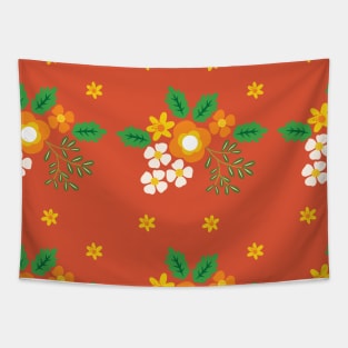 Beautiful Floral Flowers Tapestry