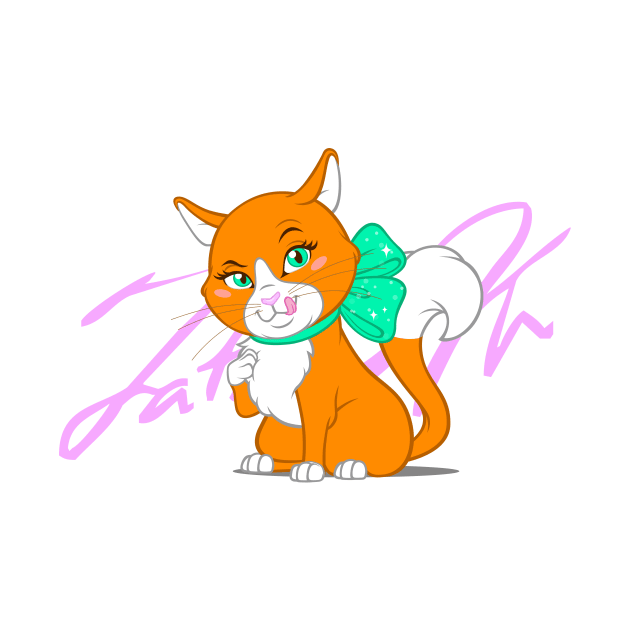 Orange Cat "Shanel" by tatsuya_artist