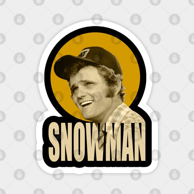 Snowman - Smokey And The Bandit Magnet by Dossol2024