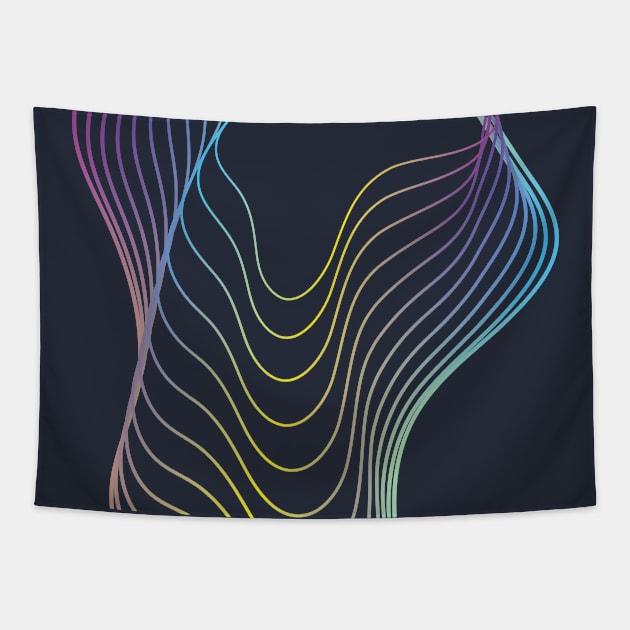 SOUNDWAVE Tapestry by EdsTshirts