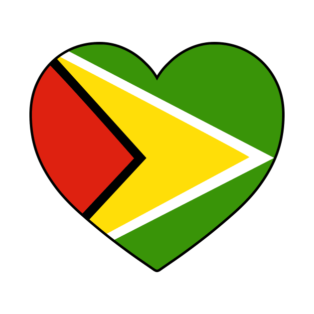 Heart - Guyana by Tridaak