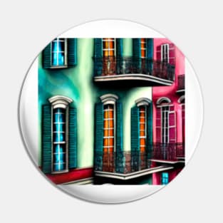 French quarter architecture Pin