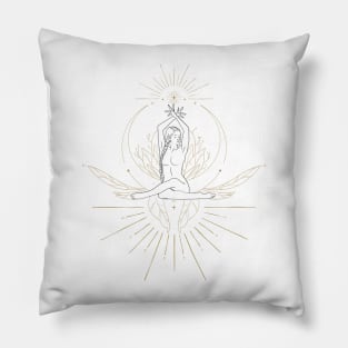 Moon Child meditating Pillow