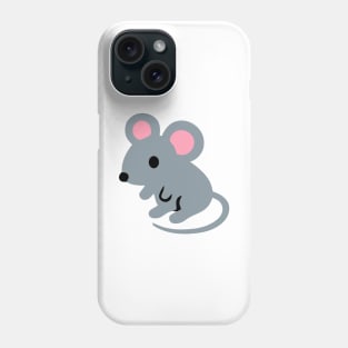 Grey Rat Emoticon Phone Case