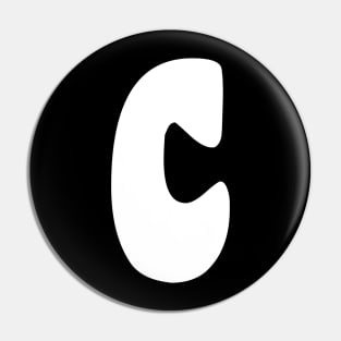 Letter C Pin