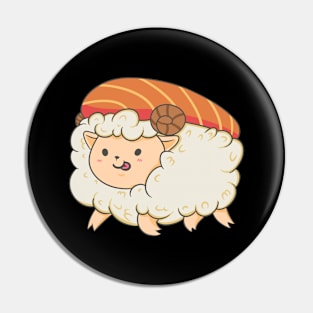 The Sheep Sushi Pin