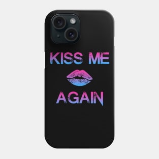 "KissMeAgain" - Purple Phone Case