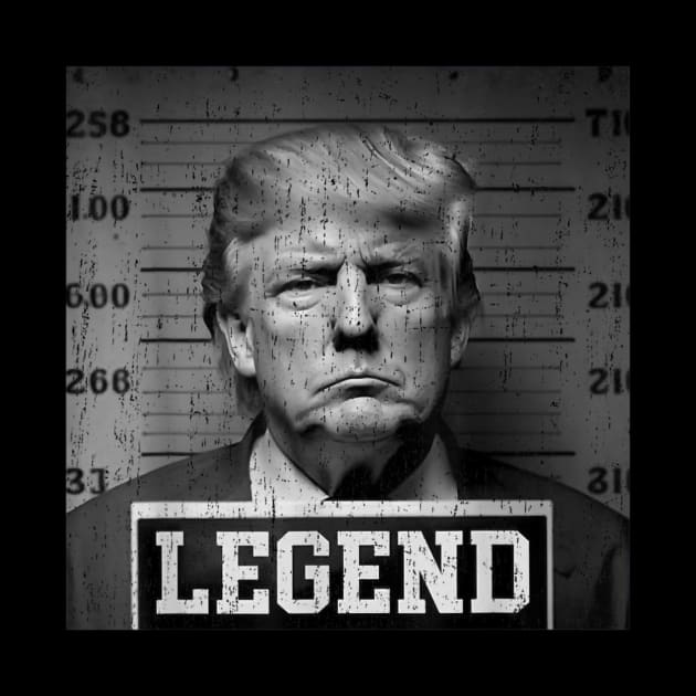 Trump Mugshot 2024 President by Bearlyguyart