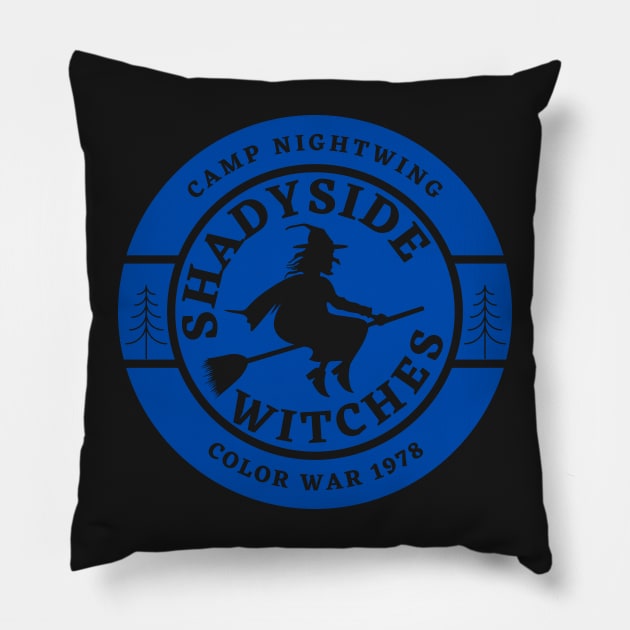 FEAR STREET - SHADYSIDE WITCHES CAMP NIGHTWING 1978 Pillow by aplinsky