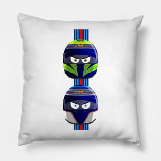 WILLIAMS_MASSA_BOTTAS_Helmets_2014 Pillow