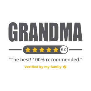 Five Stars Grandma v2 T-Shirt