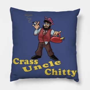 Crass Uncle Chitty Pillow