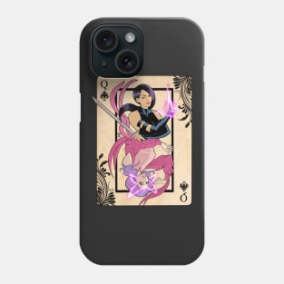 Psylocke Queen of Spades Phone Case