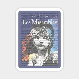 Les Miserables by Victor Hugo Magnet