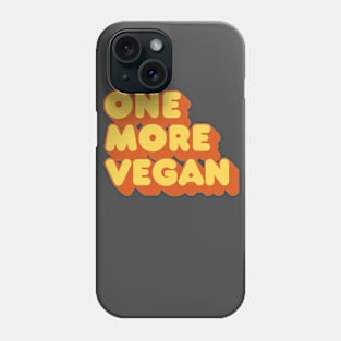 One More Vegan Phone Case