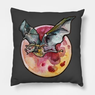 Blood Moon Bat Pillow